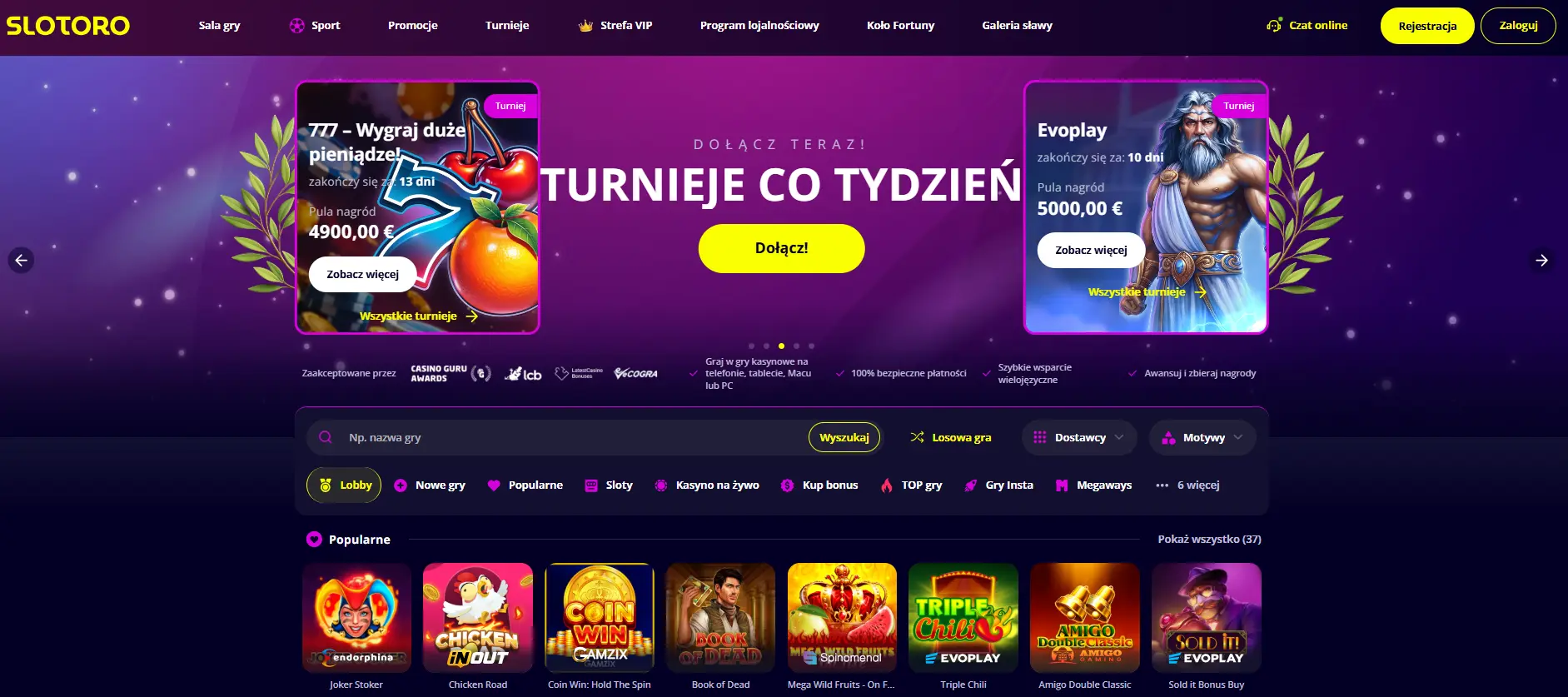 Slotoro casino