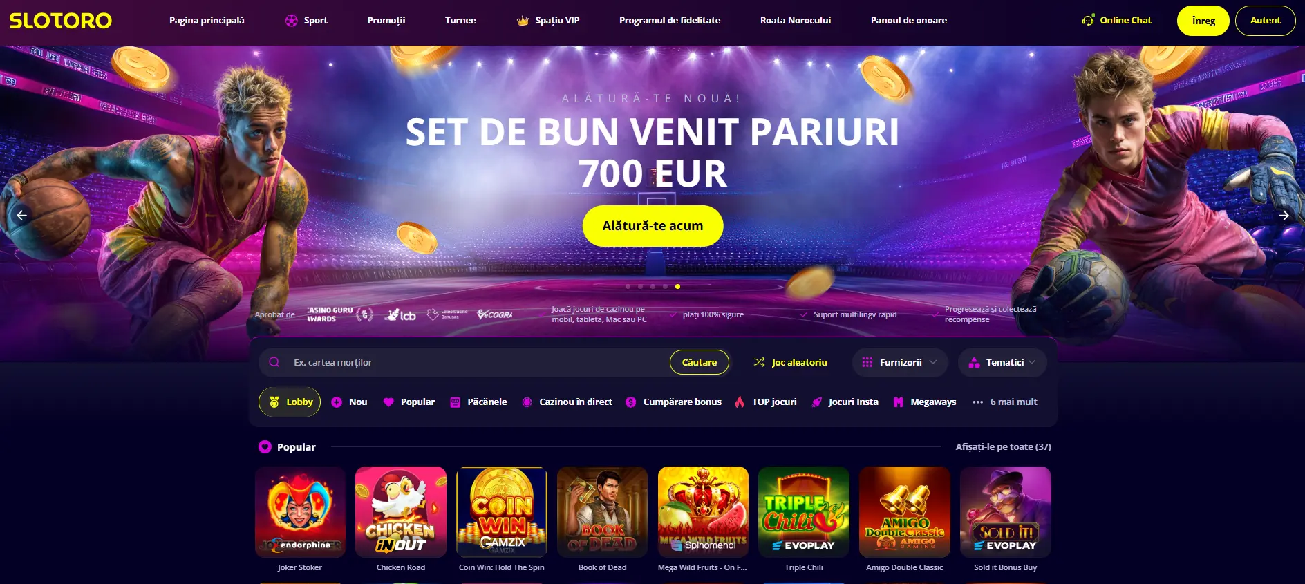Slotoro casino