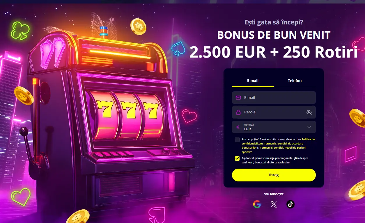 Slotoro Welcome bonus
